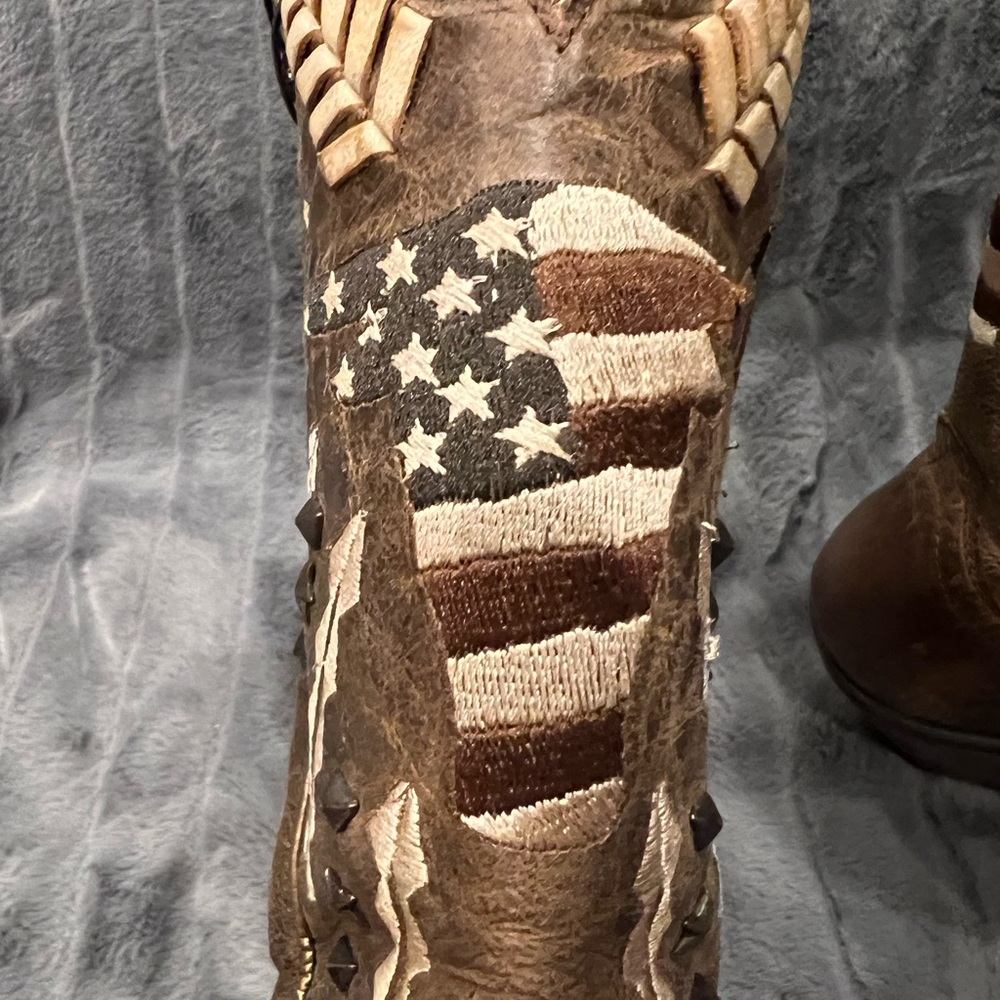 Ariat Circuit Americana Western Boot ATS Sole - Picture 10 of 13